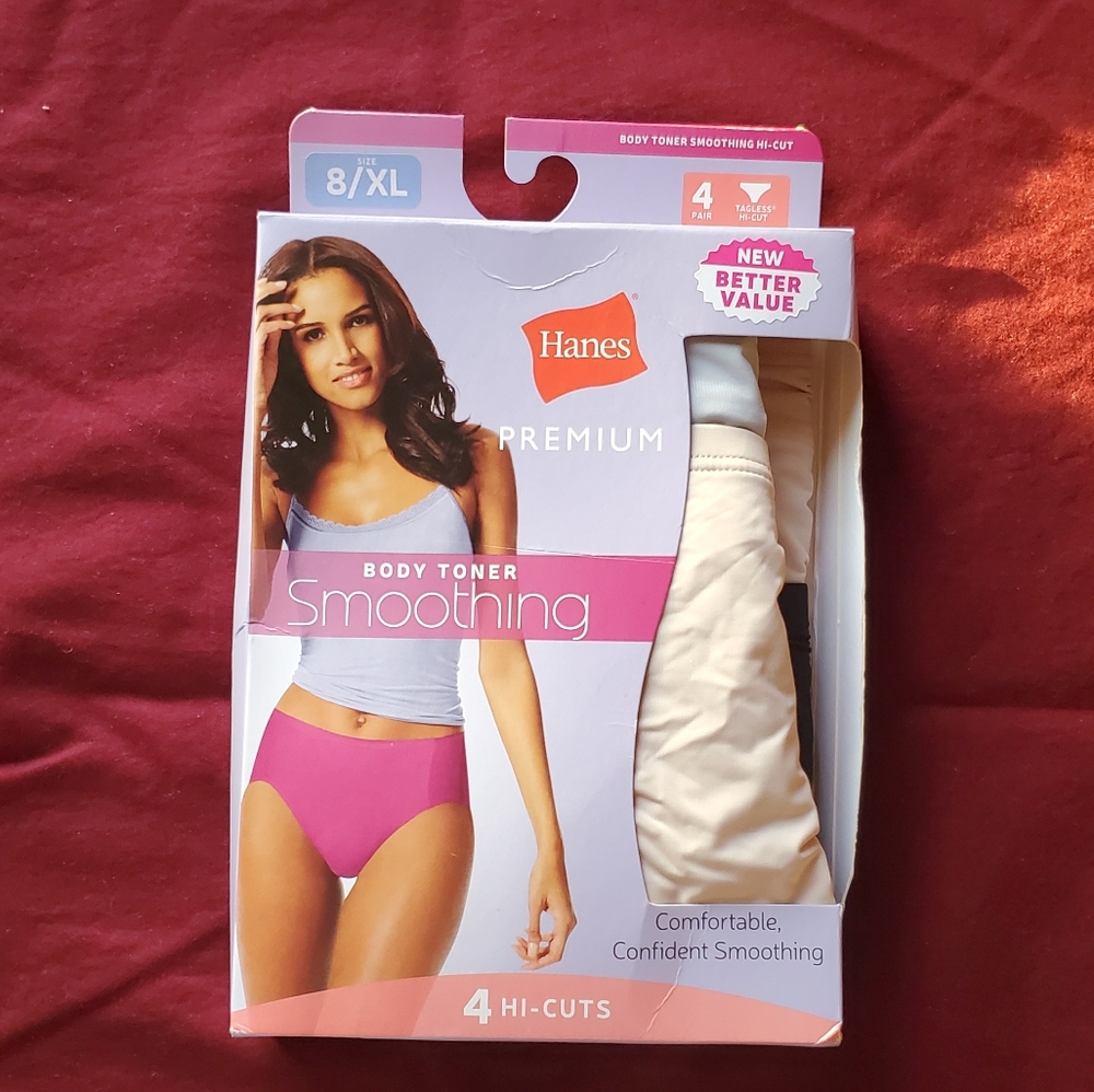 Hanes Hi-Cut Panties